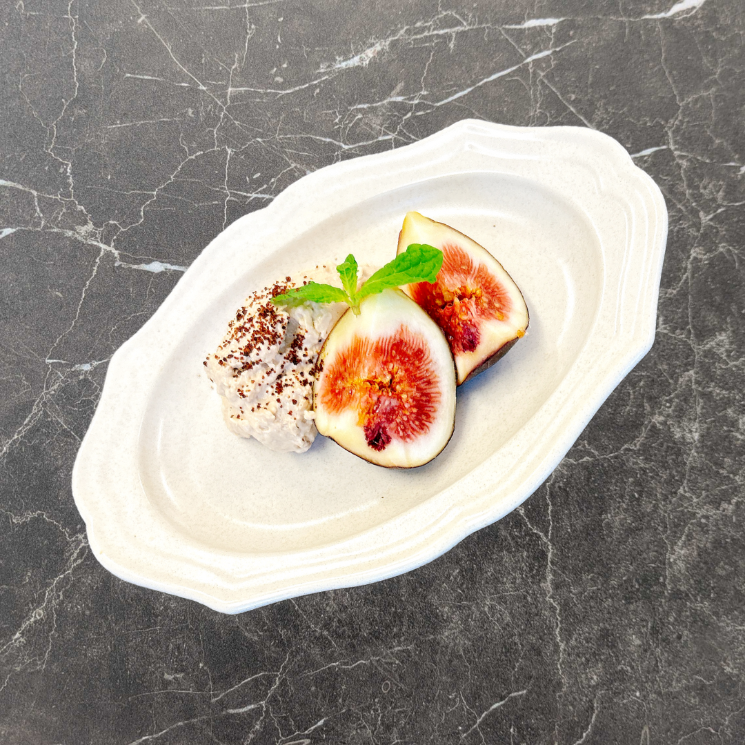 秋のいちじくチーズムース