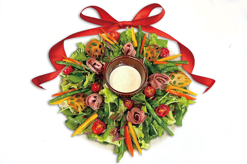 ローストビーフリース風サラダ